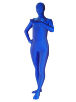 Costume Morph Déguisements Halloween Costume Lycra Spandex Bleu Zentai