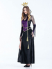 Costume Reine Vampire Déguisements Halloween Robes Femmes et Ensemble Diadème