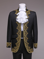 Costume rétro noir en jacquard Déguisements Halloween