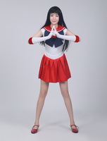 Costume Sailor Moon déguisement Sailor Mars Hino Rei uniforme de cosplay Déguisements Halloween