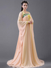 Costume Traditionnel Chinois Femme Pêche En Mousseline De Soie Hanfu Robe Ancienne Dynastie Tang 2 Pièces Déguisements Halloween