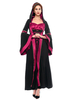 Costume victorien médiéval Déguisements Halloween femmes robes à capuche à manches longues
