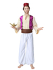 Costumes Arabe Prince Style Haut Gilet Satin Mat Multicolore Déguisements Halloween Costumes De Vacances