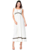 Costumes au Moyen Âge Médiévale Femme Robe Blanche Chapeaux Déguisements Halloween Costumes de Vacances