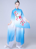 Costumes Chinois Femme Costumes Asiatiques Bleus Carnaval De Vacances Déguisements Halloween