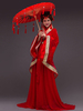 Costumes Chinois Femmes En Mousseline De Soie Paillettes De Fleurs Cosplay De La Dynastie Han Déguisements Halloween