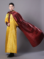 Costumes Chinois Homme De La Dynastie Qing Empereur Brocart Manteau Vacances Costumes Déguisements Halloween