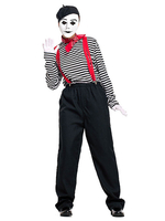 Costumes dDéguisements Halloween Costumes de Couple Mardi Gras Adulte Noir