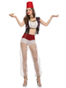 Costumes dDéguisements Halloween Danseur Femme Rayures Chapeau Pantalon Coton Costumes dDéguisements Halloween