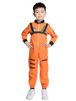 Costumes dDéguisements Halloween pour les enfants Jumpsuit de lastronaute orange polyester polyester