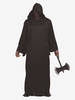 Costumes dHalloween de Noël Noir Unisexe Vintage Pardessus Polyester Costumes de vacances