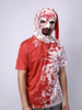 Costumes dHalloween démons monstres masque effrayant pour enfant rouge haut ensemble de vacances en polyester Costumes de vacances