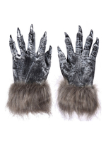 Costumes dHalloween Gants Gris Loup-Garou Costumes de Fêtes Accessoires