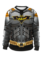 Costumes dHalloween Leggings Femme Haut Gris Profond Costumes Haut en Polyester