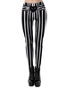 Costumes dHalloween Pantalon extensible noir pour femme