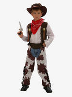 Costumes dHalloween pour enfants Café Marron Halloween Fibre de polyester Ensemble de polyester Pantalon enfant Gilet