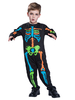 Costumes dHalloween pour enfants Combinaison de polyester noire Costume de vacances Ensemble complet