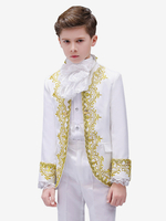 Costumes dHalloween pour enfants Costume de spectacle dramatique de palais robe de spectacle Prince charmant incrusté