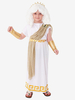 Costumes dHalloween pour enfants Ensemble dHalloween blanc Robe en polyester pour enfants