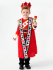 Costumes dHalloween pour enfants Ensemble de couvre-chef en polyester rouge pour Halloween