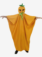 Costumes dHalloween pour enfants Ensemble de polyester dHalloween orange Combinaison pour enfants