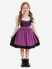 Costumes dHalloween pour enfants Ensemble de polyester Halloween bleu ciel clair Robe pour enfants