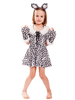 Costumes dHalloween pour enfants Robe en polyester blanc Costume de cosplay de vacances Ensemble complet