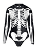 Costumes dHalloween pour femmes Costumes de vacances skinny en polyester stretch noir