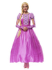 Costumes dHalloween pour femmes Peach Adults Two-Tone Elegant Layered Gloves Polyester Holidays Dress