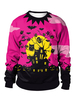 Costumes dHalloween pour femmes Top rose en polyester