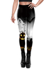 Costumes dHalloween pour les femmes Pantalons skinny en polyester extensible gris effrayant Costumes de vacances