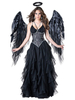 Costumes dHalloween Robe Ailes Polyester Femmes Ange Mardi Gras Set Costumes de Vacances