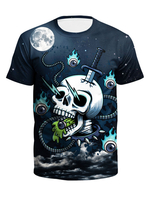 Costumes dHalloween Top Stretch Top Polyester Noir