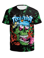 Costumes dHalloween Top stretch vert Top des fêtes