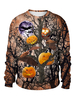 Costumes dHalloween Unisexe Orange Top Polyester Vacances Top Costumes de Vacances