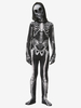 Costumes de cosplay dHalloween squelette de crâne pour enfants combinaison tenue effrayante