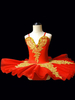 Costumes de danse de Ballet fille enfant ballerine strass dentelle Polyester ensemble