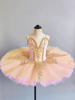 Costumes de danse de Ballet rose fille ballerine Lycra Spandex robe robe vêtements de danse