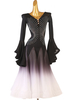 Costumes de danse de salon Black Womens Sexy Polyester Sequins Dress Dancer Dancing Wear