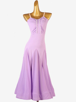 Costumes De Danse De Salon Robe De Danse En Lycra Spandex Rose Fuchsia Femmes
