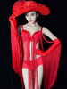Costumes de danse jazz femmes vêtements de danse à franges