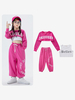 Costumes de danse Jazz pantalons en Polyester filles ensemble 3 pièces