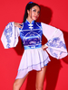 Costumes de danse Jazz pantalons en Polyester pour filles robe de danse style chinois