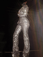 Costumes de danse jazz Polyester Fiber femmes Lycra Spandex combinaison pardessus Jazz danse vêtements