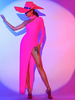Costumes de danse jazz Robe Lycra Spandex pour femme Vêtements de danse