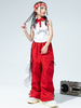 Costumes de danse Jazz top pantalon en Polyester femmes ensemble de danse
