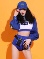 Costumes De Danse Jazz Top Pantalons En Polyester Filles Ensemble De Danse