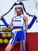 Costumes De Danse Jazz Top Short En Polyester Femmes Ensemble De Danse