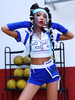 Costumes De Danse Jazz Top Short En Polyester Femmes Ensemble De Danse