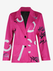 Costumes de danse Jazz Veste en Polyester filles manches longues danse